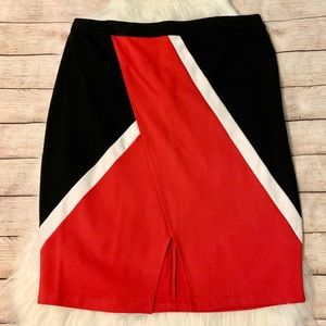 🎉HP!🎉Eloquii Color Block Pencil Skirt